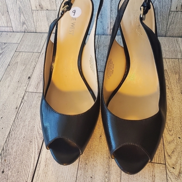 Bundle Only: NINE WEST Woman's Black High Heels Sandals 9 M. - Picture 1 of 12